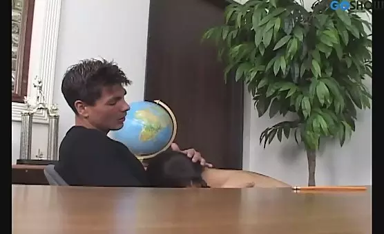 Student Horny Blowjob Fucking Desk